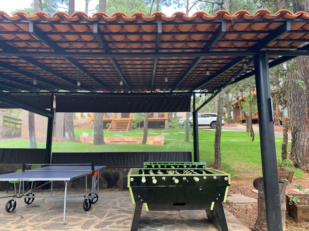 Отель Cabanas La Vid Del Bosque Тапальпа Экстерьер фото